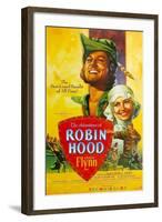 The Adventures of Robin Hood, 1938-null-Framed Art Print