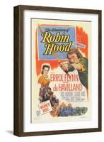 The Adventures of Robin Hood, 1938-null-Framed Art Print