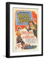 The Adventures of Robin Hood, 1938-null-Framed Art Print