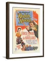 The Adventures of Robin Hood, 1938-null-Framed Art Print