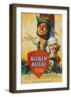 The Adventures of Robin Hood, 1938-null-Framed Art Print