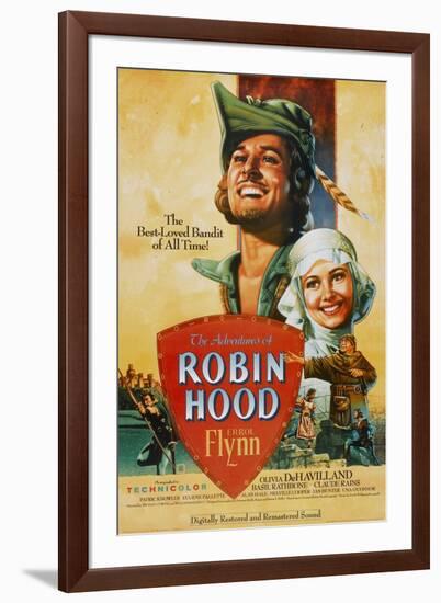 The Adventures of Robin Hood, 1938-null-Framed Art Print