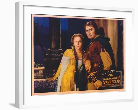 The Adventures of Robin Hood, 1938-null-Framed Art Print