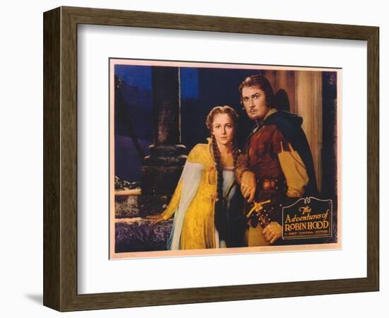 The Adventures of Robin Hood, 1938-null-Framed Art Print