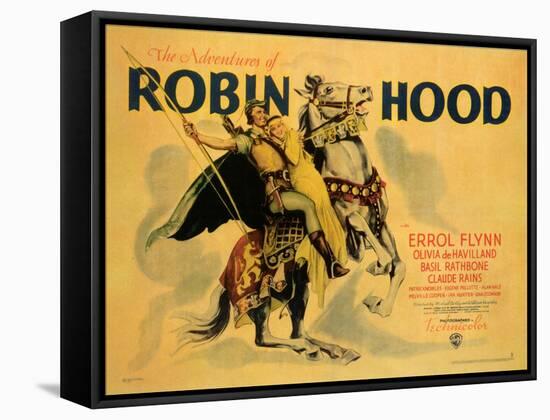 The Adventures of Robin Hood, 1938-null-Framed Stretched Canvas