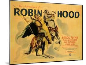 The Adventures of Robin Hood, 1938-null-Mounted Art Print