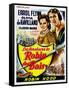 The Adventures of Robin Hood, Belgian Movie Poster, 1938-null-Framed Stretched Canvas