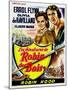 The Adventures of Robin Hood, Belgian Movie Poster, 1938-null-Mounted Art Print