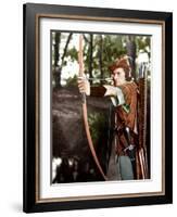 THE ADVENTURES OF ROBIN HOOD, Errol Flynn, 1938-null-Framed Photo