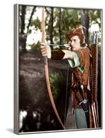 THE ADVENTURES OF ROBIN HOOD, Errol Flynn, 1938-null-Framed Photo