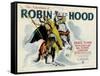 The Adventures of Robin Hood, Errol Flynn, Olivia DeHavilland, 1938-null-Framed Stretched Canvas