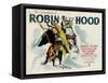 The Adventures of Robin Hood, Errol Flynn, Olivia DeHavilland, 1938-null-Framed Stretched Canvas