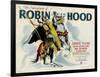 The Adventures of Robin Hood, Errol Flynn, Olivia DeHavilland, 1938-null-Framed Art Print