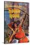 The Adventures of Robin Hood, German Movie Poster, 1938-null-Stretched Canvas