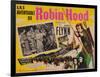 The Adventures of Robin Hood, Mexican Movie Poster, 1938-null-Framed Art Print