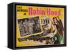 The Adventures of Robin Hood, Mexican Movie Poster, 1938-null-Framed Stretched Canvas