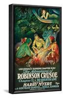 The Adventures Of Robinson Crusoe - 1922-null-Framed Art Print