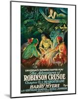 The Adventures Of Robinson Crusoe - 1922-null-Mounted Giclee Print
