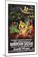 The Adventures of Robinson Crusoe-null-Mounted Art Print