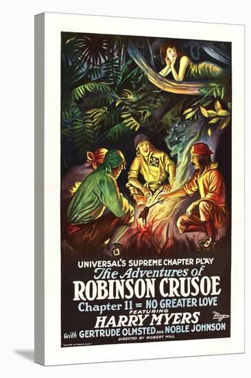 The Adventures of Robinson Crusoe-null-Stretched Canvas