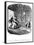 'The Adventures of Roderick Random-George Cruikshank-Framed Stretched Canvas