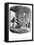 'The Adventures of Roderick Random-George Cruikshank-Framed Stretched Canvas