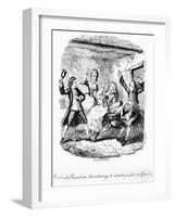 'The Adventures of Roderick Random-George Cruikshank-Framed Giclee Print