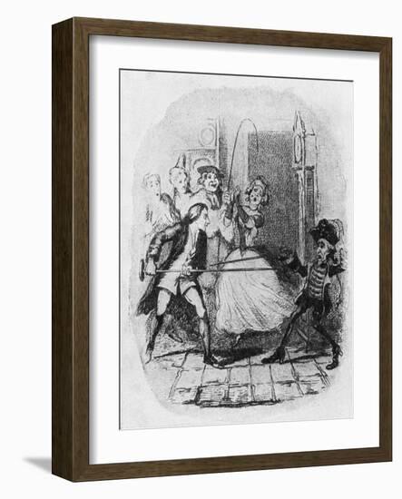 'The Adventures of Roderick Random-George Cruikshank-Framed Giclee Print