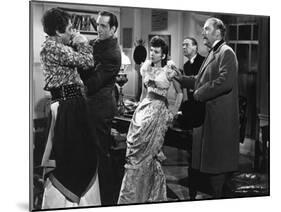 THE ADVENTURES OF SHERLOCK HOLMES, 1939 directed by ALFRED WERKER Basil Rathbone, Ida Lupino and Ni-null-Mounted Photo