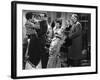 THE ADVENTURES OF SHERLOCK HOLMES, 1939 directed by ALFRED WERKER Basil Rathbone, Ida Lupino and Ni-null-Framed Photo