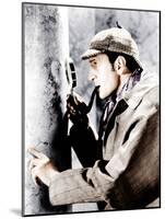 The Adventures of Sherlock Holmes, Basil Rathbone, 1939-null-Mounted Photo