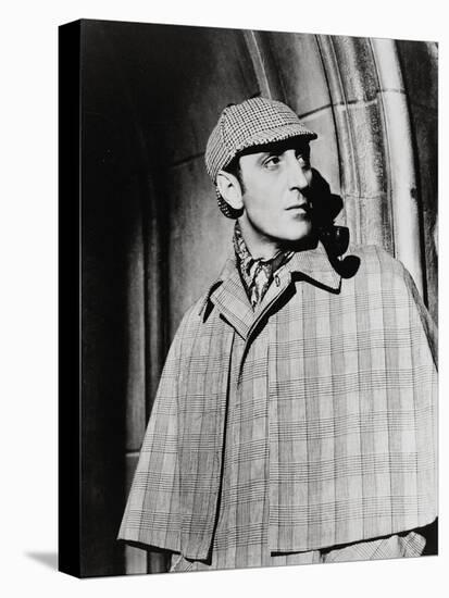 The Adventures of Sherlock Holmes, Basil Rathbone, Directed by Alfred L. Werker, 1939-null-Stretched Canvas