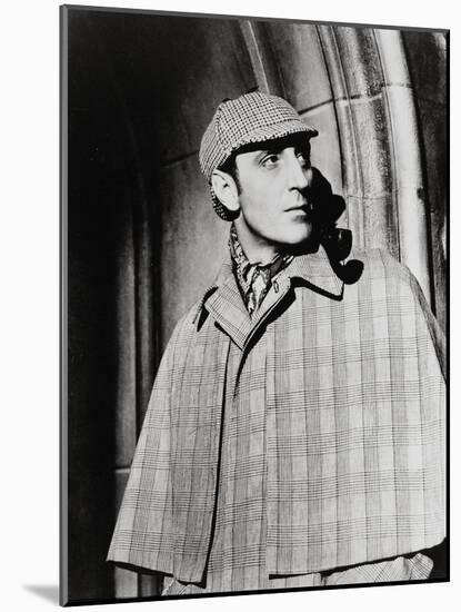 The Adventures of Sherlock Holmes, Basil Rathbone, Directed by Alfred L. Werker, 1939-null-Mounted Photographic Print