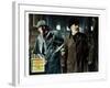 The Adventures of Sherlock Holmes, from Left, Basil Rathbone, Nigel Bruce, 1939-null-Framed Art Print