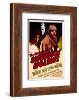 The Adventures of Sherlock Holmes - Movie Poster Reproduction-null-Framed Photo