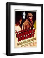 The Adventures of Sherlock Holmes - Movie Poster Reproduction-null-Framed Photo