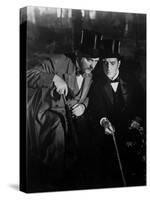 The Adventures Of Sherlock Holmes, Nigel Bruce, Basil Rathbone, 1939-null-Stretched Canvas