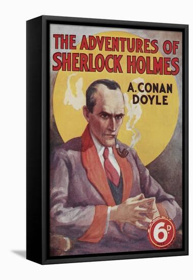 The Adventures Of Sherlock Holmes-Arthur Conan Doyle-Framed Stretched Canvas