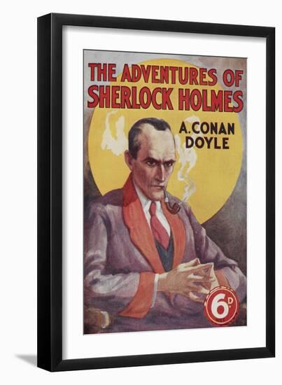 The Adventures Of Sherlock Holmes-Arthur Conan Doyle-Framed Giclee Print