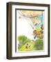 The Adventures of Ted, Ed and Caroll - Turtle-Valeri Gorbachev-Framed Giclee Print