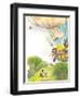 The Adventures of Ted, Ed and Caroll - Turtle-Valeri Gorbachev-Framed Giclee Print