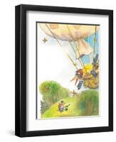 The Adventures of Ted, Ed and Caroll - Turtle-Valeri Gorbachev-Framed Premium Giclee Print