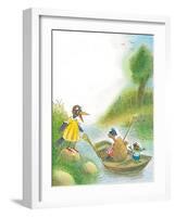 The Adventures of Ted, Ed, and Caroll - Turtle-Valeri Gorbachev-Framed Giclee Print