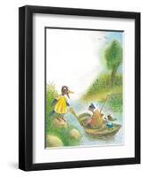 The Adventures of Ted, Ed, and Caroll - Turtle-Valeri Gorbachev-Framed Premium Giclee Print