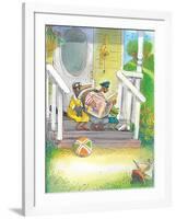 The Adventures of Ted, Ed and Caroll - Turtle-Valeri Gorbachev-Framed Giclee Print