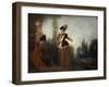 The Adventuress, C1717-Jean-Antoine Watteau-Framed Giclee Print