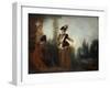 The Adventuress, C1717-Jean-Antoine Watteau-Framed Giclee Print