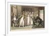 The Advertisement for a Wife-Thomas Rowlandson-Framed Art Print