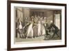 The Advertisement for a Wife-Thomas Rowlandson-Framed Art Print