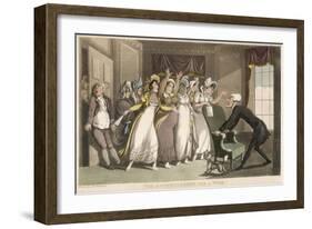 The Advertisement for a Wife-Thomas Rowlandson-Framed Art Print